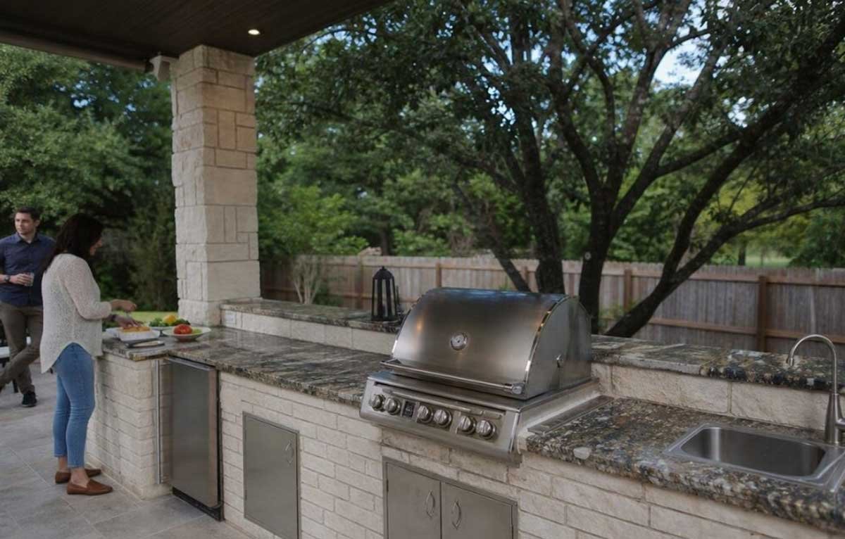 What to Know Before Adding an Outdoor Kitchen to Your Backyard